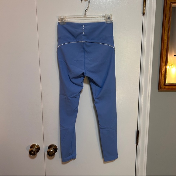 WILO The Label Powder Blue Ribbed Leggings - Picture 4 of 5